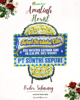 Papan Bunga Duka di Galudra