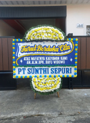 Papan Bunga Duka di Galudra