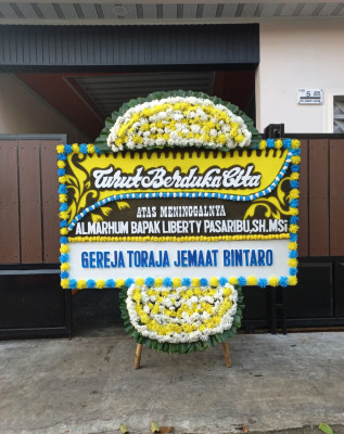 Papan Bunga Duka di Galudra