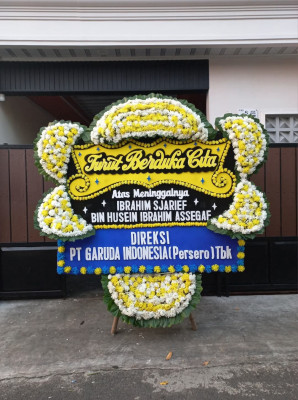 Papan Bunga Duka di Galudra