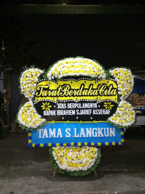 Papan Bunga Duka di Galudra